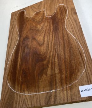 Body Swamp Ash, 3-pcs., Choco thermo-treated, Unique Piece #159